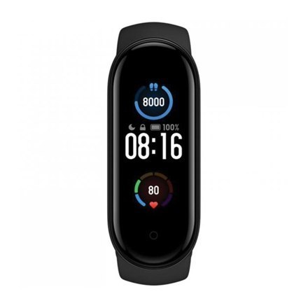Xiaomi Mi Smart Band 5 Fitness tracker, AMOLED, Heart rate monitor, Waterproof, Bluetooth, Black