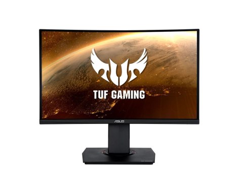 Asus Curved Gaming Monitor TUF Gaming VG24VQR 23.6 ", VA, FHD, 1920 x 1080 pixels, 16:9, 1 ms, 350 cd/m², Black, HDMI ports quan