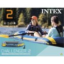 Intex Challenger 2 boat set Blue/Yellow, 236 x 114 x 41 cm