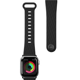 LAUT ACTIVE 2.0, Sport Watch Strap for Apple Watch, 38/40mm, Ergonomic fit, Easy lock, Easy Clean, Black, Sport Polymer Material