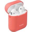 LAUT for AirPods Charging Case POD Coral (Pink), Silicone rubber, Slim Protective Case