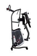 Hammer Recumbent Bike CleverFold RC5 Computer controlled, 120 kg, Black/White, LCD display