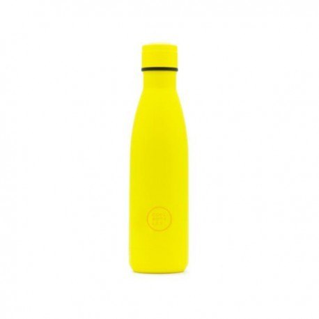 Cool bottles butelka termiczna 500 ml triple cool neonowo żółta
