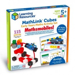 Klocki, kostki matematyczne, zestaw edukacyjny, mathlink cubes,