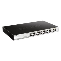 D-Link | 28-Port Gigabit Smart Managed PoE Switch | DGS-1210-28P | Managed L2+ | Desktop | 1 Gbps (RJ-45) ports quantity | SFP p