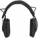 Słuchawki ochronne wygłuszające zagłuszki aktywne strzeleckie AUX - czarne