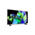 LG | Smart TV | OLED42C31LA | 42"" | 106 cm | 4K UHD (2160p) | LG ThinQ AI | webOS 23
