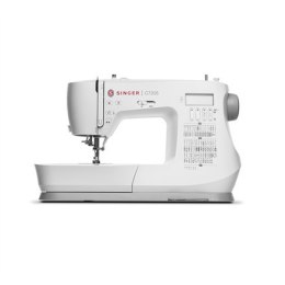 Singer | C7205 | Sewing Machine | Number of stitches 200 | Number of buttonholes 8 | White