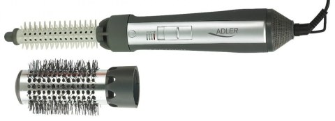 Adler AD 203 Hair styler, 550W, 3 temperature setting, 2 tower brushes, Black/Silver Adler Adler AD 203 Number of temperature se