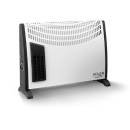Adler AD 7705 Convection GRZEJNIK, Number of power levels 3, 2000 W, Number of fins Inapplicable, White