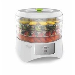 Food Dehydrator Adler AD 6654 White, 400 W, Number of trays 4, Temperature control