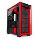 NZXT H700 Side window, Black/Red, E-ATX, Power supply included No