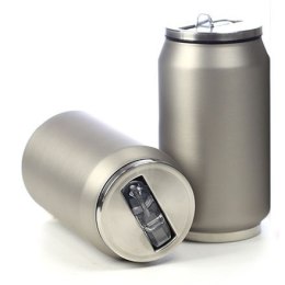 Yoko Design Isotherm Tin Can 280 ml, Soft touch silver