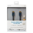 Logilink | Męski | 19 pin HDMI typ A | Męski | 19 pin HDMI typ A | 3 m | Czarny