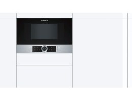 Bosch Microwave oven BFR634GS1 21 L, Touch, 900 W, Stainless steel, Built-in, Defrost function