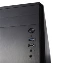 Fractal Design | CORE 1100 | Black | Micro ATX | Power supply included No | ATX PSUs, up to 185mm if a typical-length optical dr