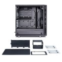 Fractal Design | Define Mini C TG | FD-CA-DEF-MINI-C-BK-TG | Side window | Left side panel - Tempered Glass | Black | Micro ATX