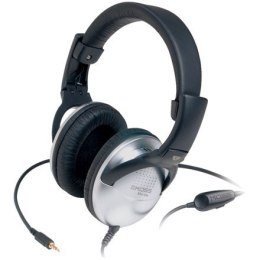 SŁUCHAWKI KOSS QZPro Headband/On-Ear, 3.5mm (1/8 inch), Silver/Black, Noice canceling,