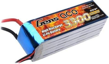 3300mAh 22.2V 45C Gens Ace