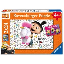 RAVENSBURGER 3D puzzle Agnes Despicable Me 3, 2x24 pcs., 78110