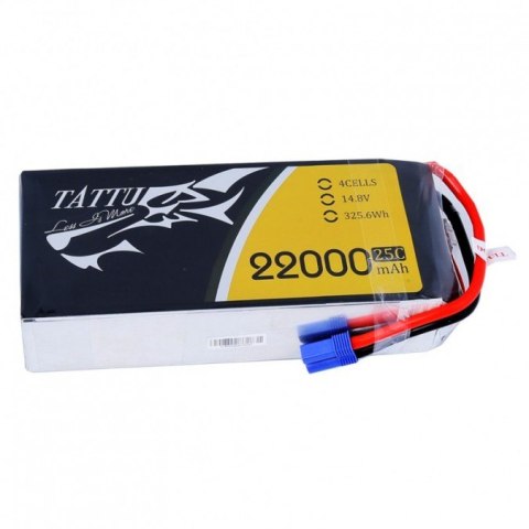 22000mAh 14.8V 25C TATTU Gens Ace