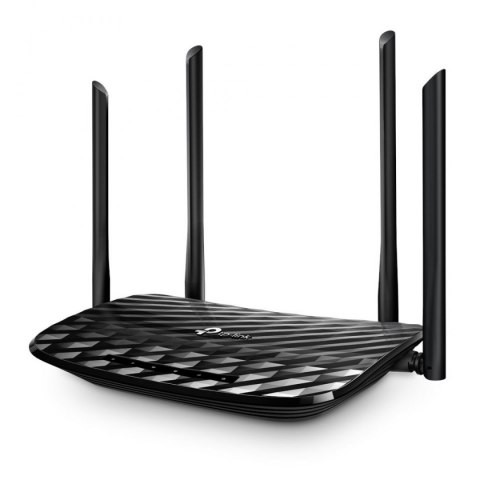 TP-LINK | Router | Archer C6 | 802.11ac | 300+867 Mbit/s | 10/100/1000 Mbit/s | Porty Ethernet LAN (RJ-45) 4 | Obsługa sieci mes