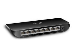 TP-LINK | Przełącznik | TL-SG1008D | Niezarządzalny | Desktop | 1 Gb/s (RJ-45) ilość portów 8 | Typ zasilania Zewnętrzny | 36 mi