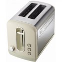 Gorenje | T1100CLI | Toaster | Power 1100 W | Number of slots 2 | Housing material Plastic, metal | Beige/ stainless steel