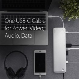 Aten USB-C Multiport Dock with Power Pass-Through Aten | USB-C | USB-C Multiport Dock with Power Pass-Through