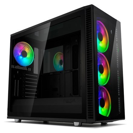 Fractal Design | Define S2 Vision RGB | Side window | E-ATX | Power supply included No | ATX