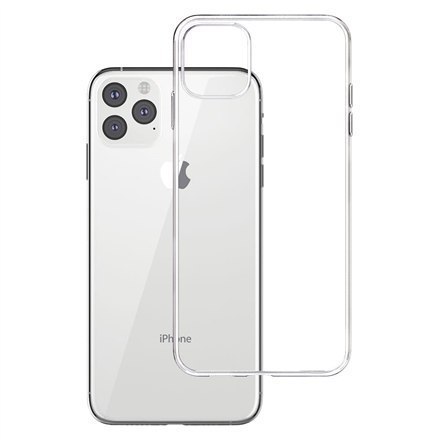 3MK Clear Case Back cover, Apple, iPhone XI Pro Max, TPU, Transparent