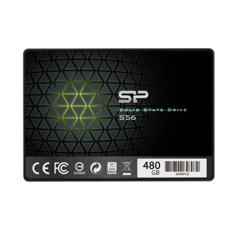 Silicon Power | S56 | 480 GB | SSD form factor 2.5" | SSD interface SATA | Read speed 560 MB/s | Write speed 530 MB/s