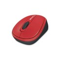 Microsoft | Wireless mouse | WMM 3500 | Black, Red