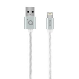 Acme kabel CB2021S 1 m, Silver, Lightning MFI, USB A