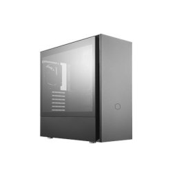 Cooler Master SILENCIO S600 with TG side panel Black, Mini ITX, Micro ATX, ATX, Power supply included Yes