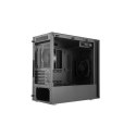 Cooler Master Silencio S400 with Steel side panel Black, Mini ITX, Micro ATX, Power supply included Yes