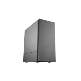 Cooler Master Silencio S600 with steel side panel Black, Mini ITX, Micro ATX, ATX, Power supply included Yes