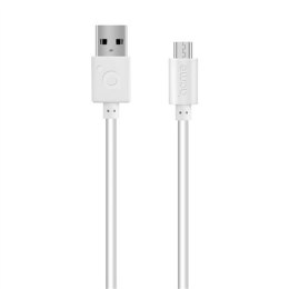 Acme kabel CB1012W 2 m, White, Micro USB, USB A