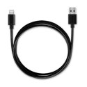 Acme kabel CB1031 1 m, Black, Lightning, USB A