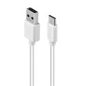 Acme kabel CB1041W 1 m, White, USB A, Type-C