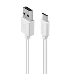 Acme kabel CB1041W 1 m, White, USB A, Type-C