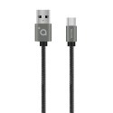 Acme kabel CB2041G 1 m, Space Gray, USB A, Type-C