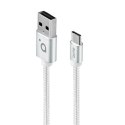 Acme kabel CB2041S 1 m, Silver, USB A, Type-C