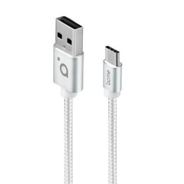 Acme kabel CB2041S 1 m, Silver, USB A, Type-C