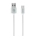 Acme kabel CB2041S 1 m, Silver, USB A, Type-C