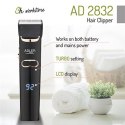 Adler | AD 2832 | Hair Clipper | Cordless or corded | Number of length steps 4 | Black