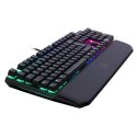 Cooler Master MasterKeys MK750, Gaming, US, RGB LED light Yes, Wired, Brown Switch, Black