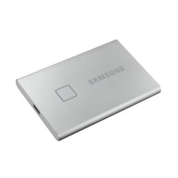 Samsung Portable SSD T7 1000 GB, USB 3.2, Silver, with fingerprint and password security