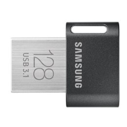 Samsung | FIT Plus | MUF-128AB/APC | 128 GB | USB 3.1 | Czarny/Srebrny