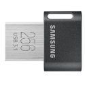 Samsung | FIT Plus | MUF-256AB/APC | 256 GB | USB 3.1 | Czarny/Srebrny